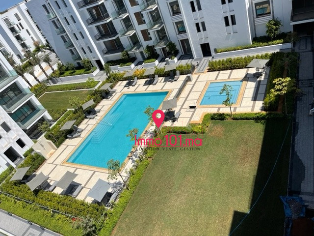 Location appartement meublé à l’Orangeraie - Souissi ZLLAM2355